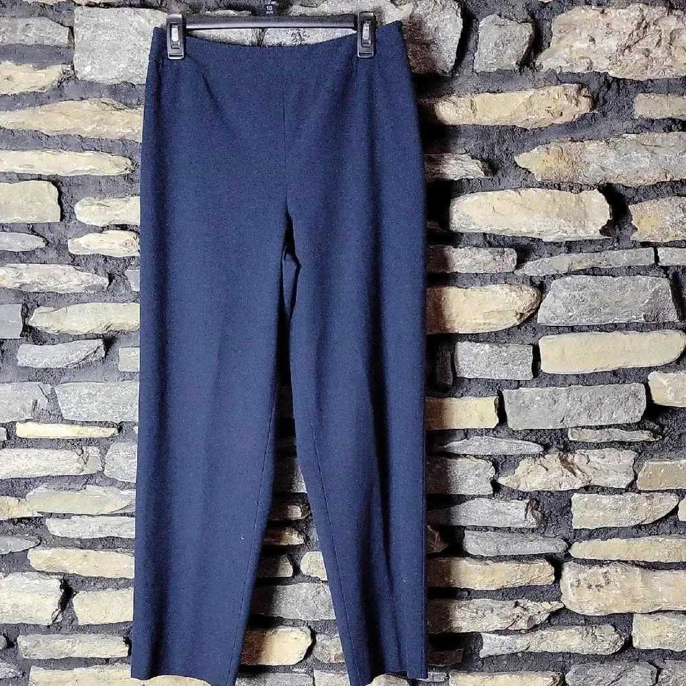 Talbots Elegant Navy Women's Pants Size 8
